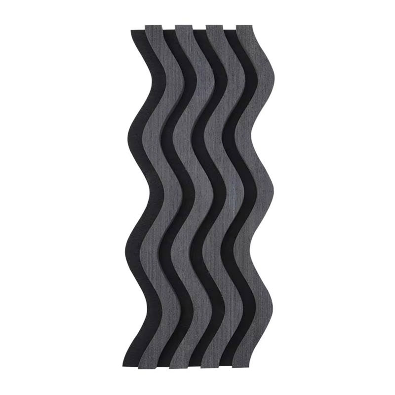 Paneles de pared acústicos ondulados en 3D