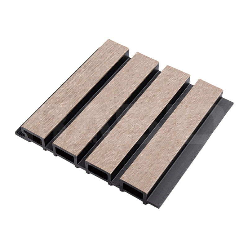 Panel de pared compuesto de coextrusión de doble color de 219 mm x 26 mm